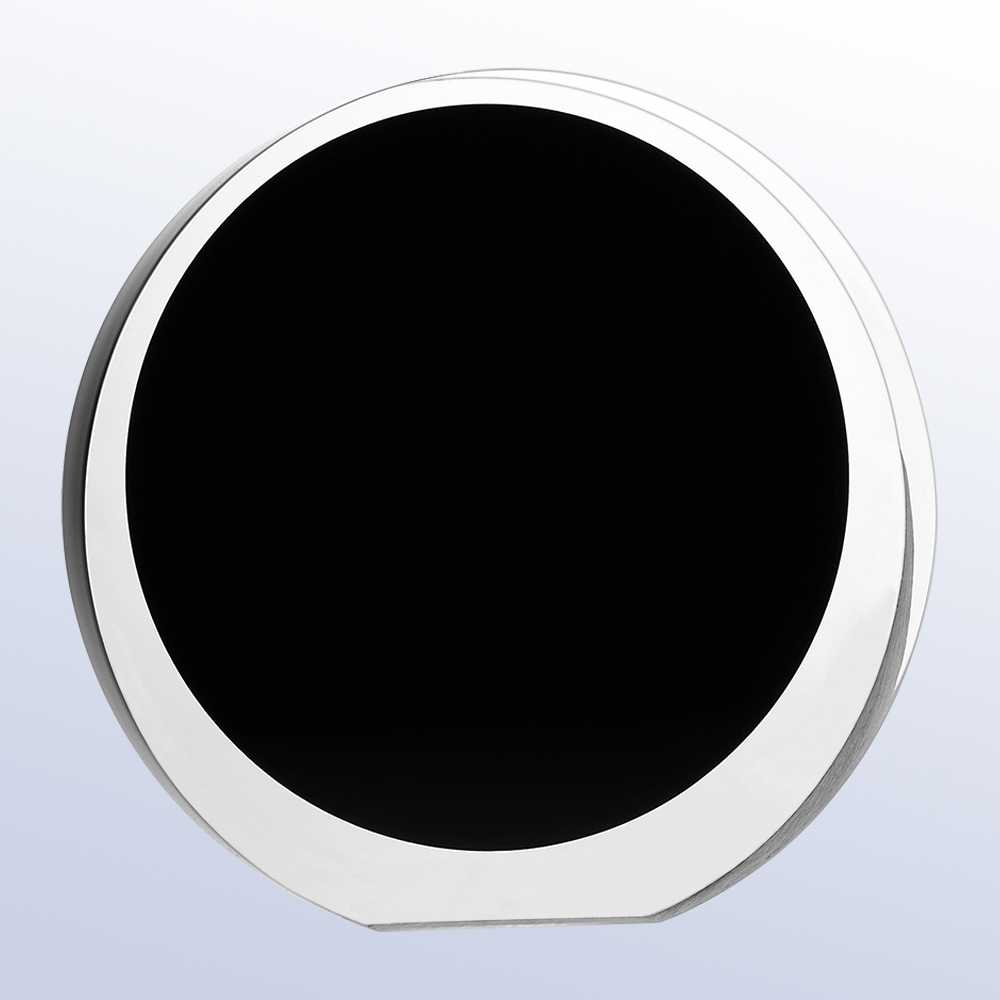 Coffee Black Circular Acrylic Award