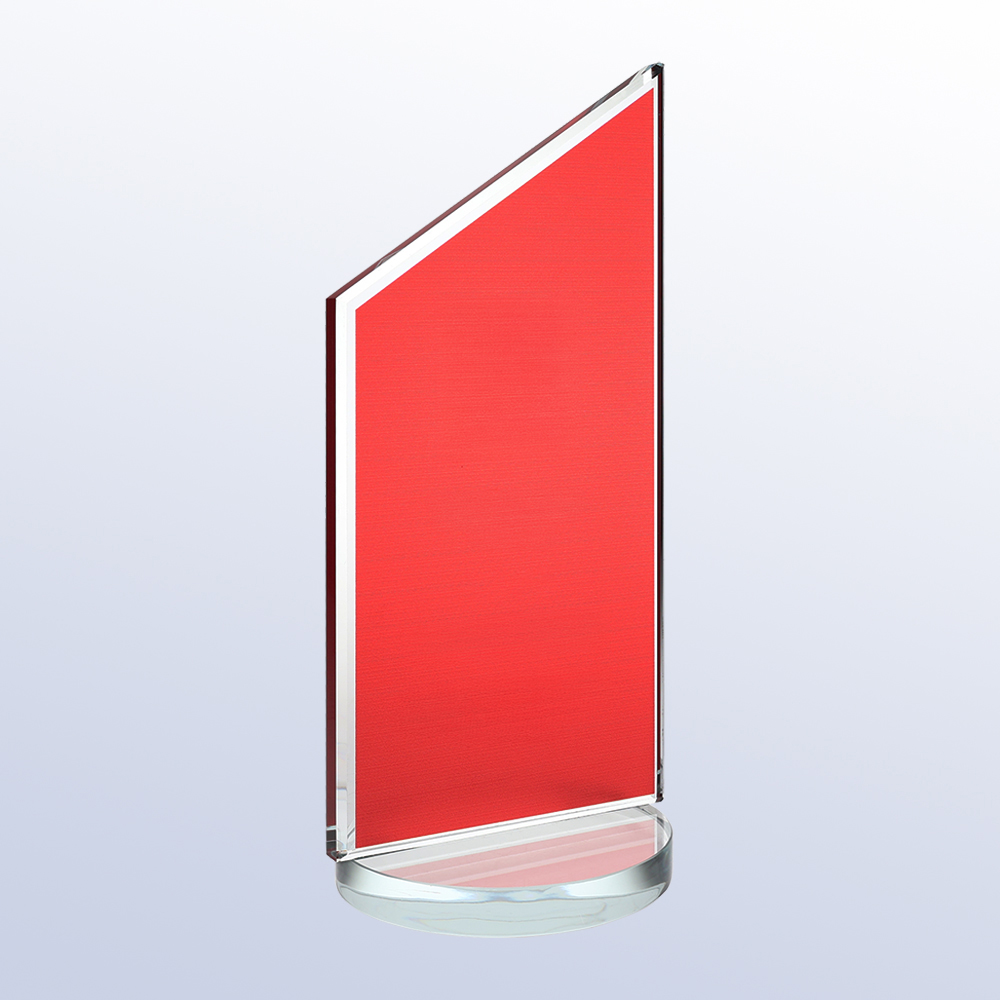Apex Red Slant-Top Award
