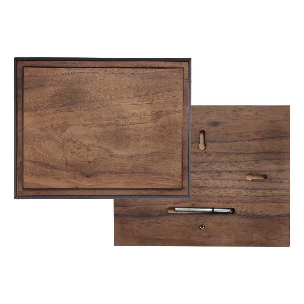 Matte Wooden Plaque with Presentation Box