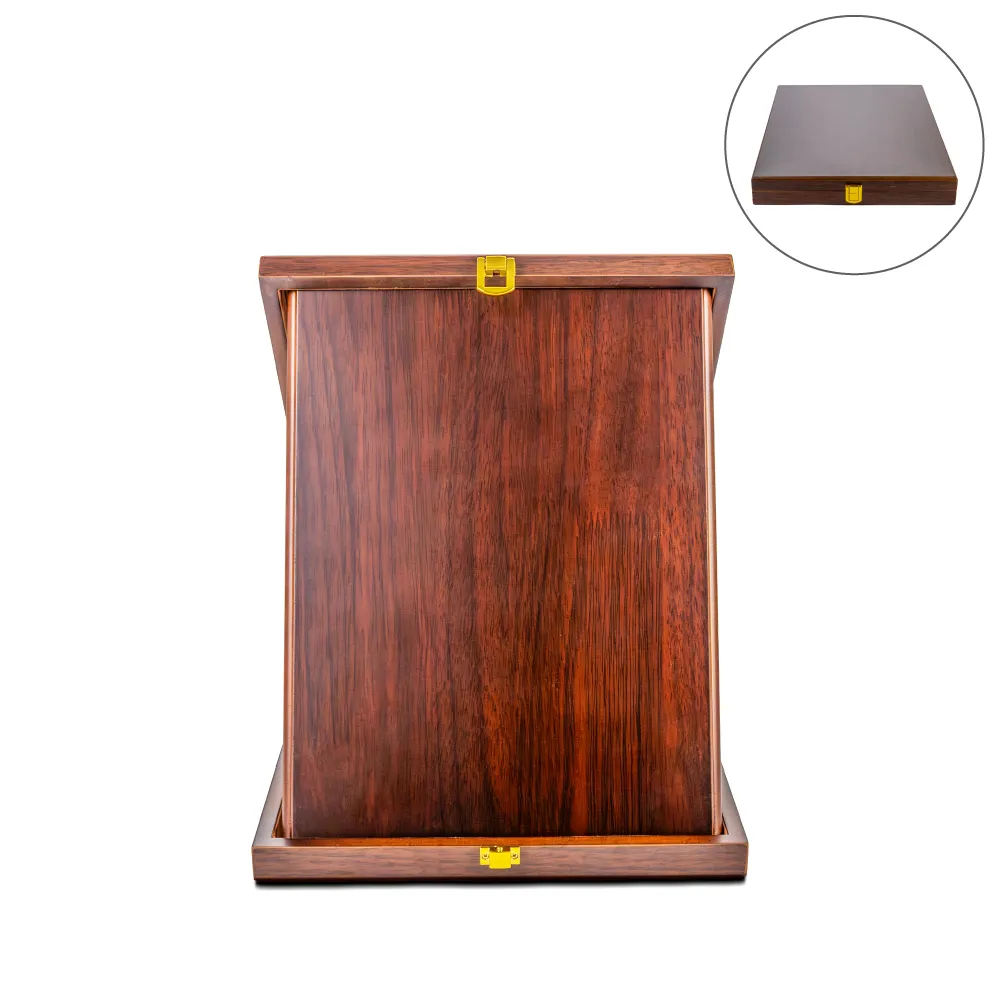 Vertical Wooden Plaque with Presentation Box