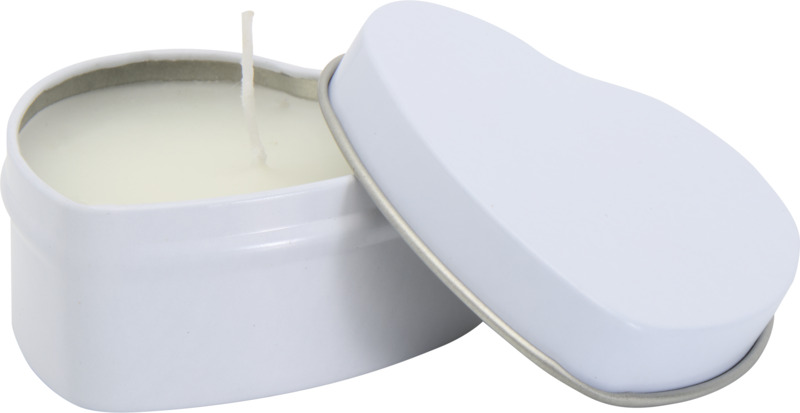 Vanilla Candle in a Heart-Shaped Tin
