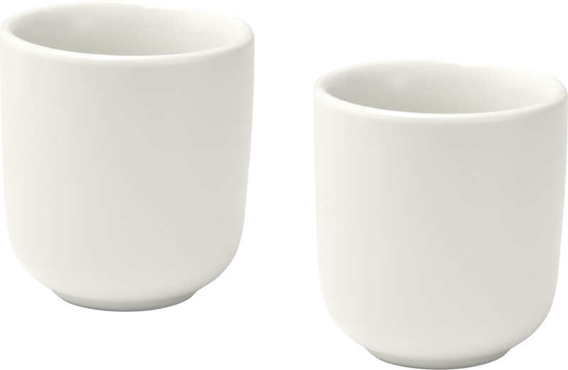 Male Espresso Cup Pair