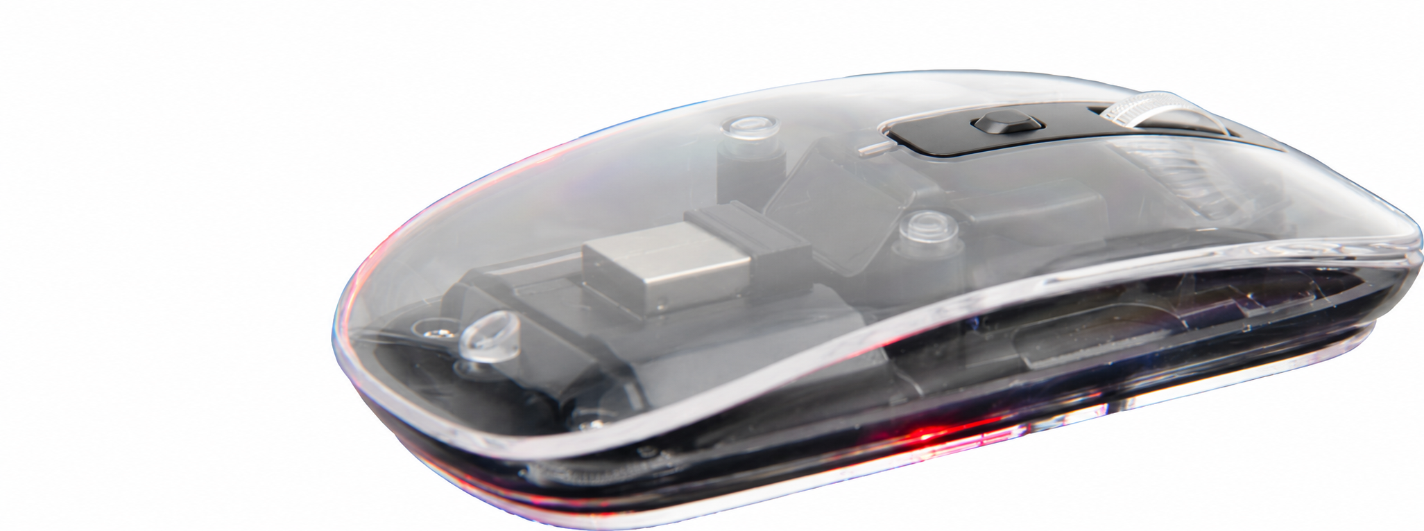 Transparent Multimode Wireless Mouse