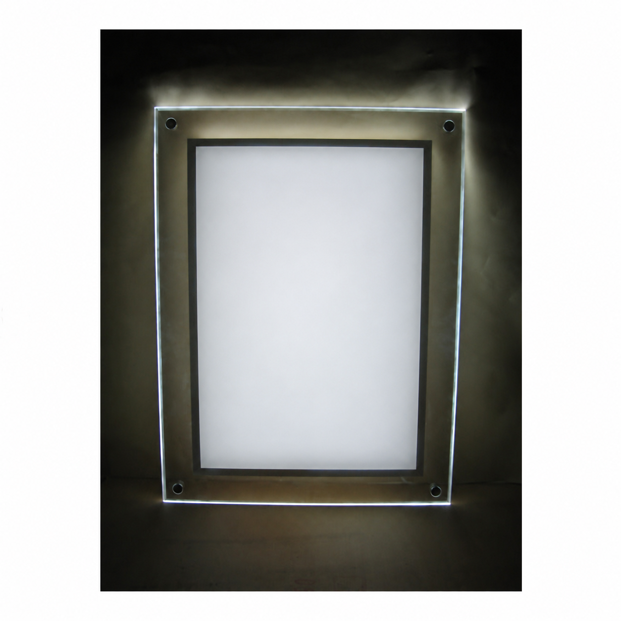 Acrylic LED Wall Light Box, 20.5 × 28 in