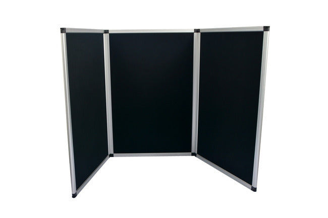Three-Panel Folding Tabletop Display