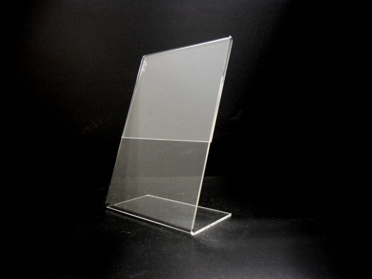 4 × 6 in Slanted Acrylic Sign Holder