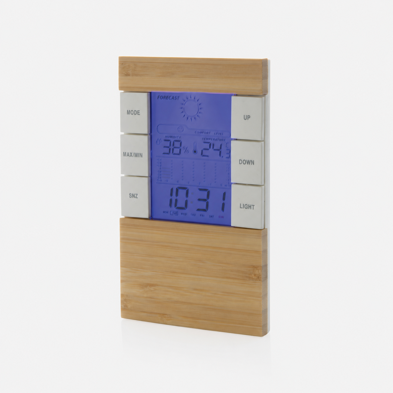 Bamboo Desk Weather Station