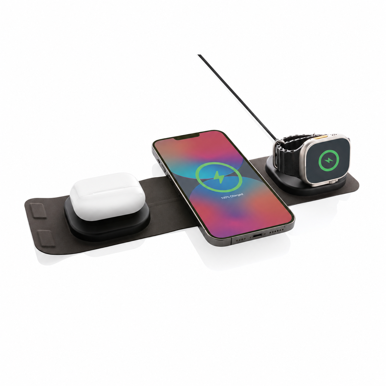 Foldable 3-in-1 Travel Wireless Charger