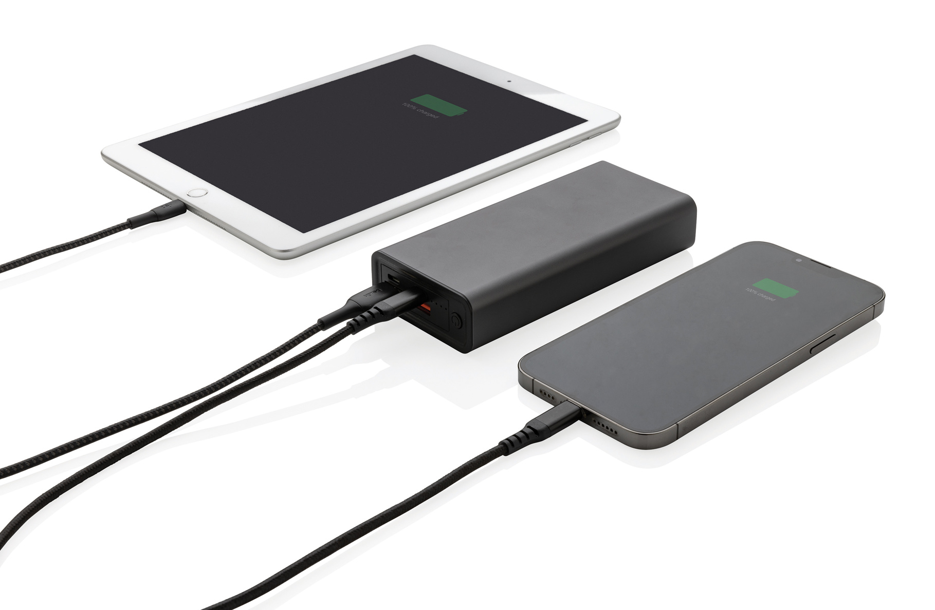 Batería externa de aluminio de 20000 mAh