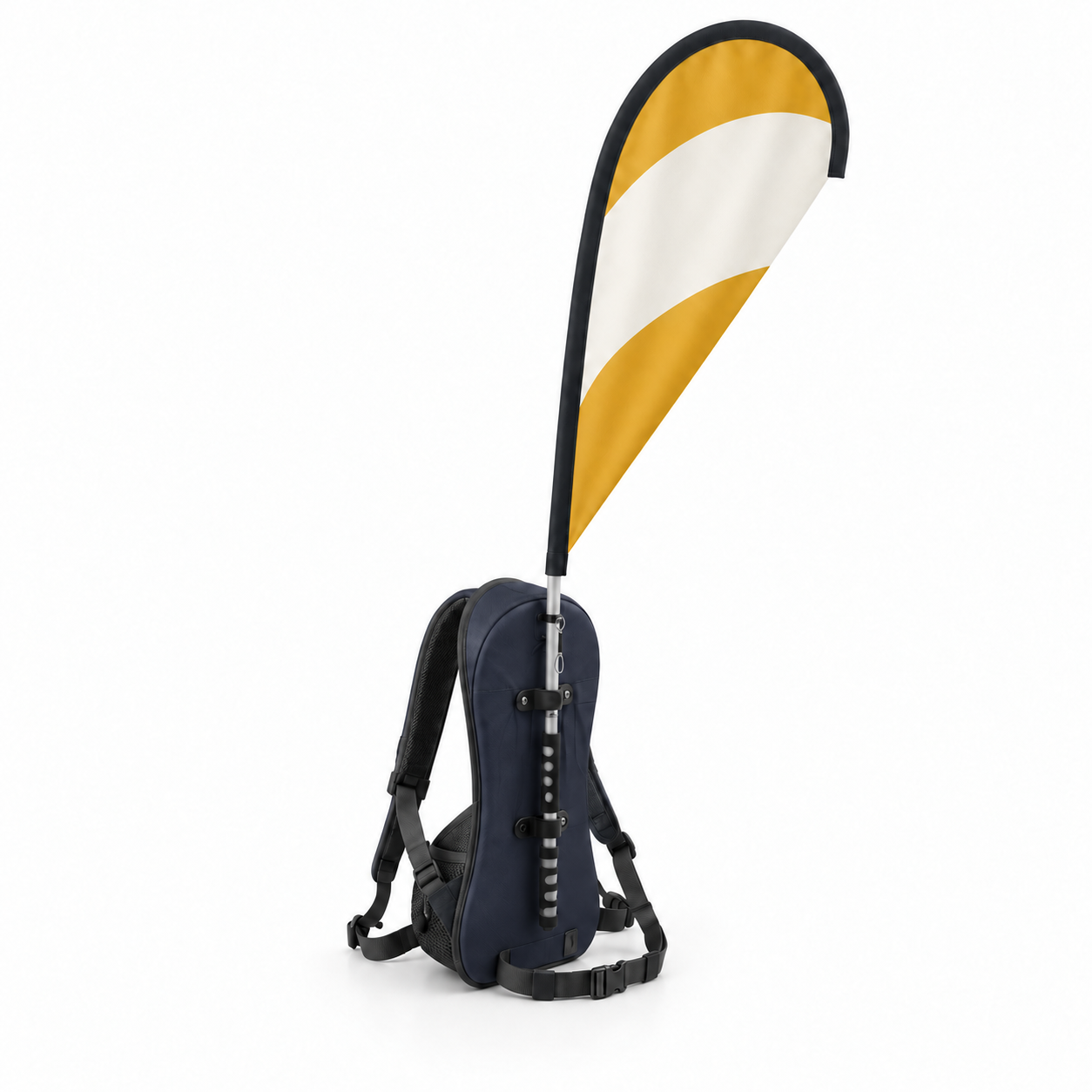 Kit de bandera tipo gota con mochila