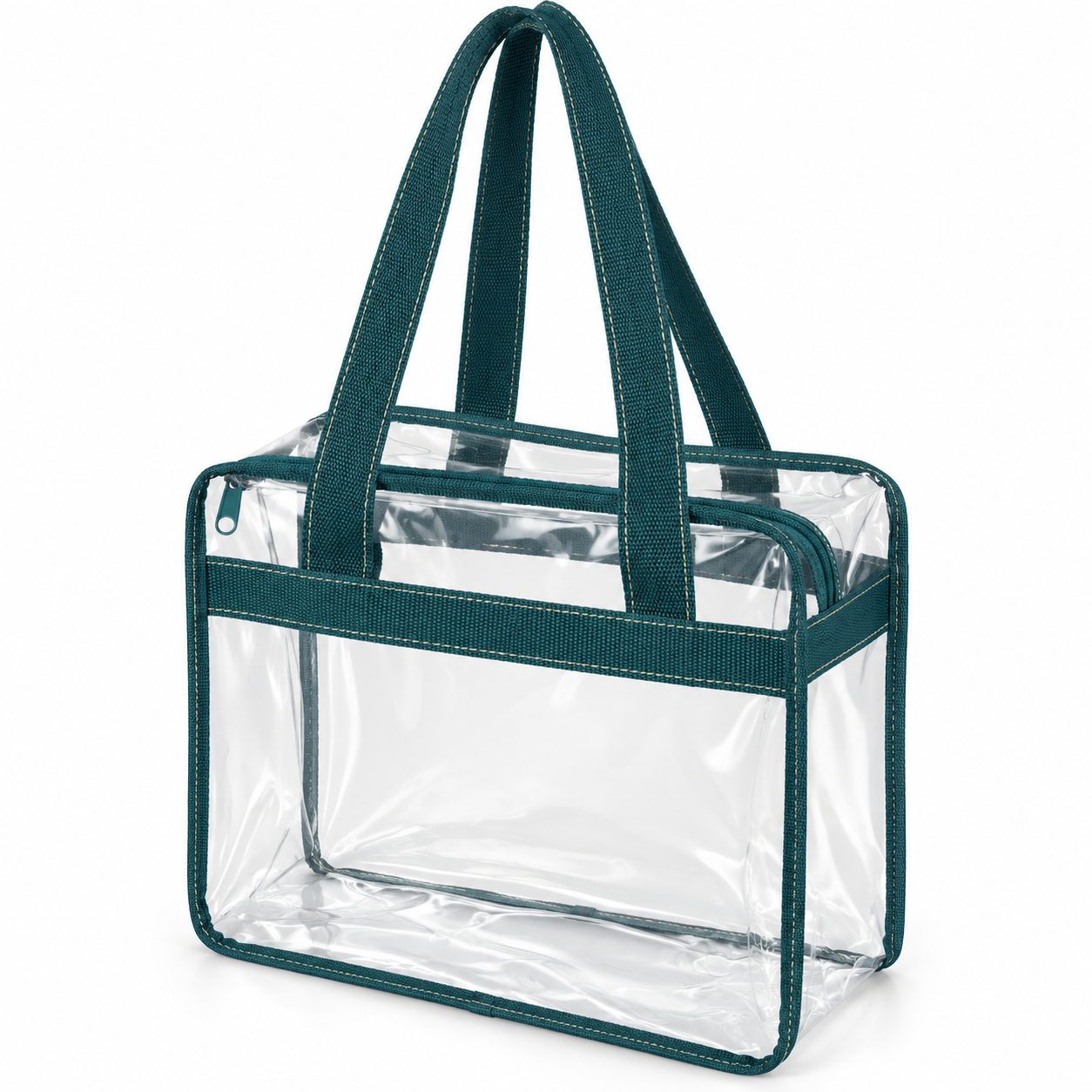 Clear Zippered Tote