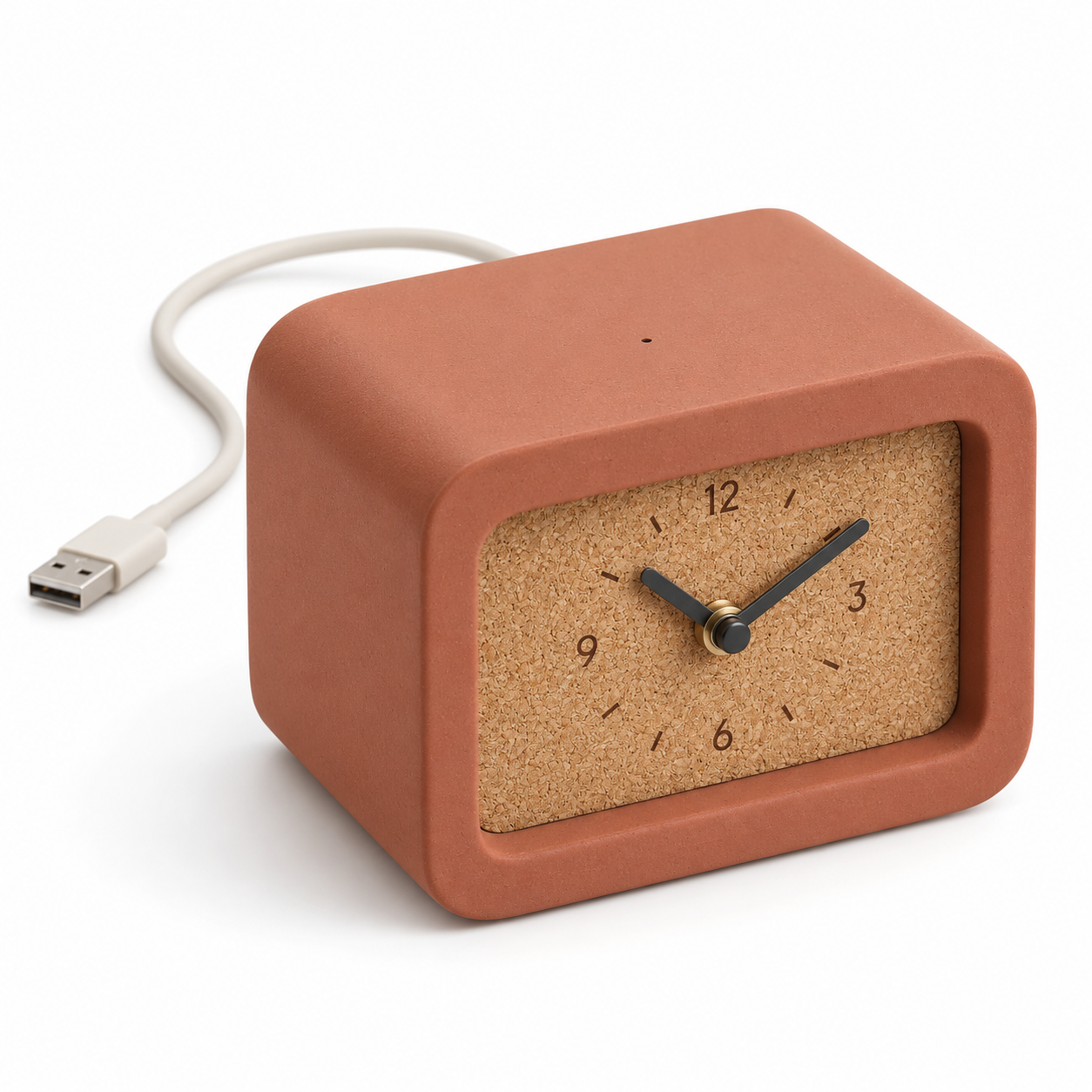 Wireless Charging Desk Clock