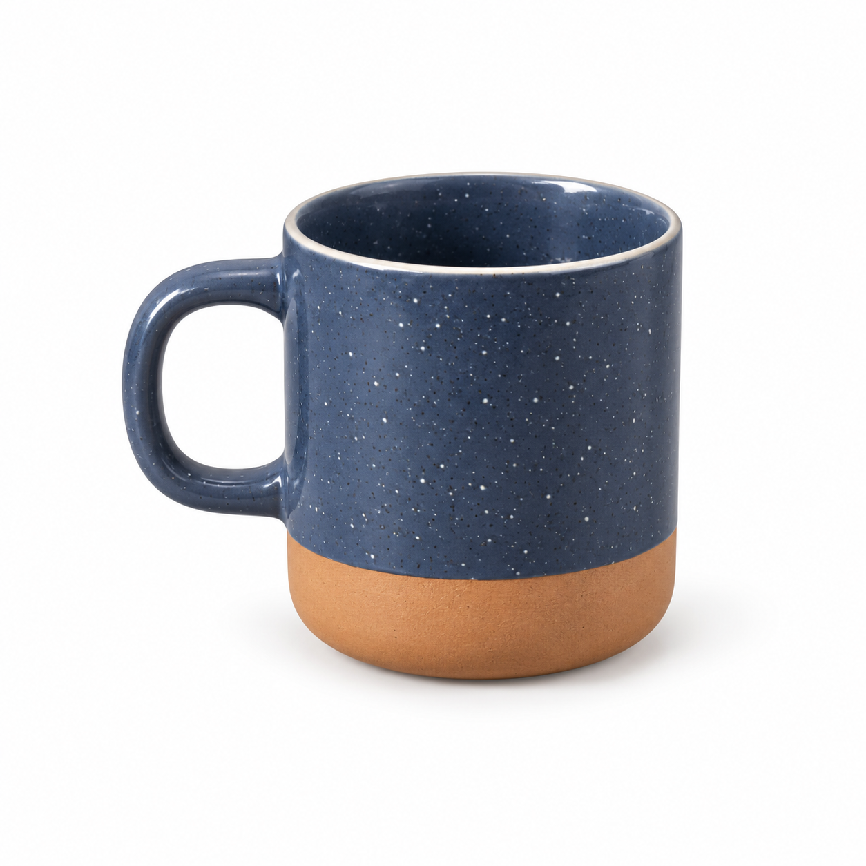 12 oz Ceramic Mug with Clay Base