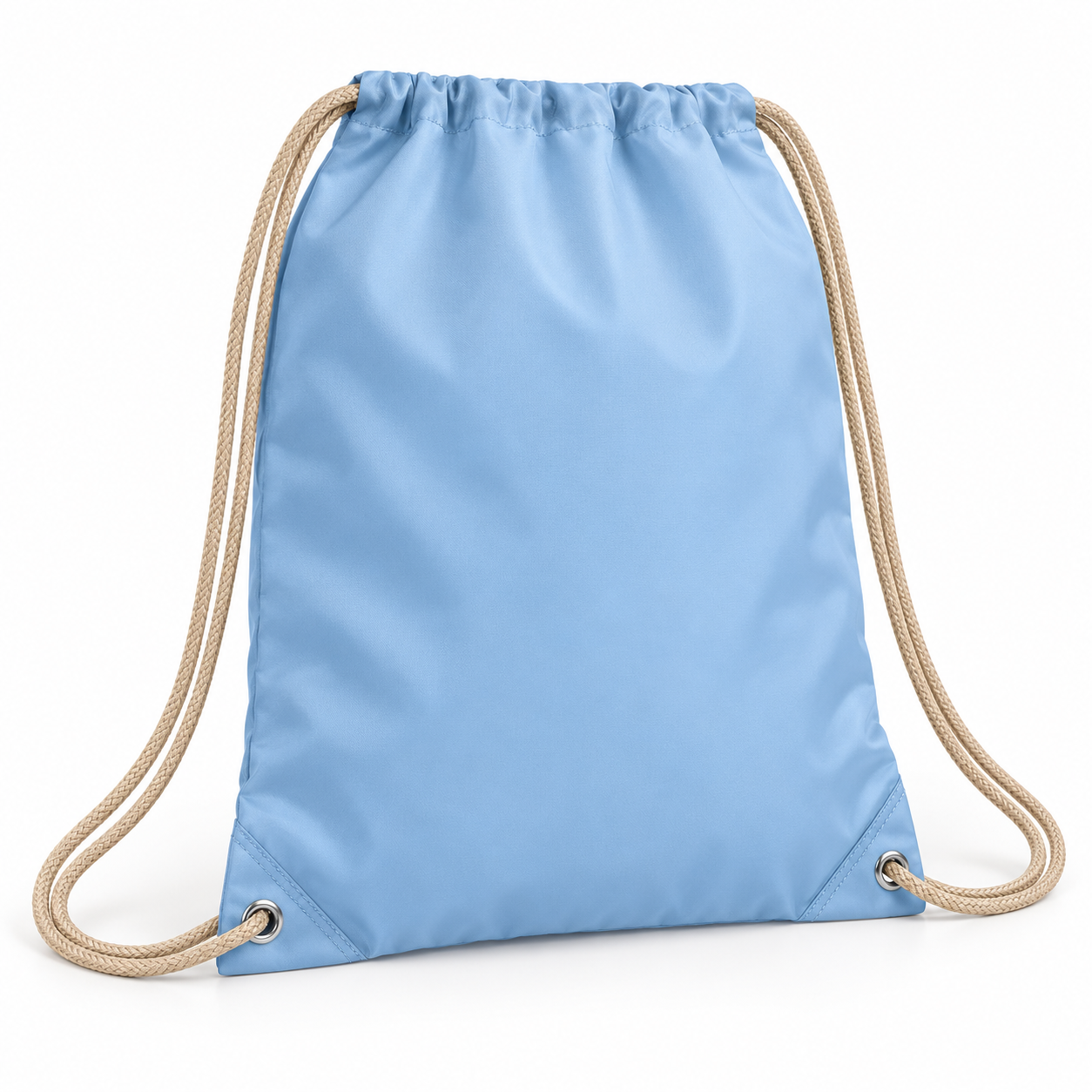 Lightweight Drawstring Bag with Reinforced Corners