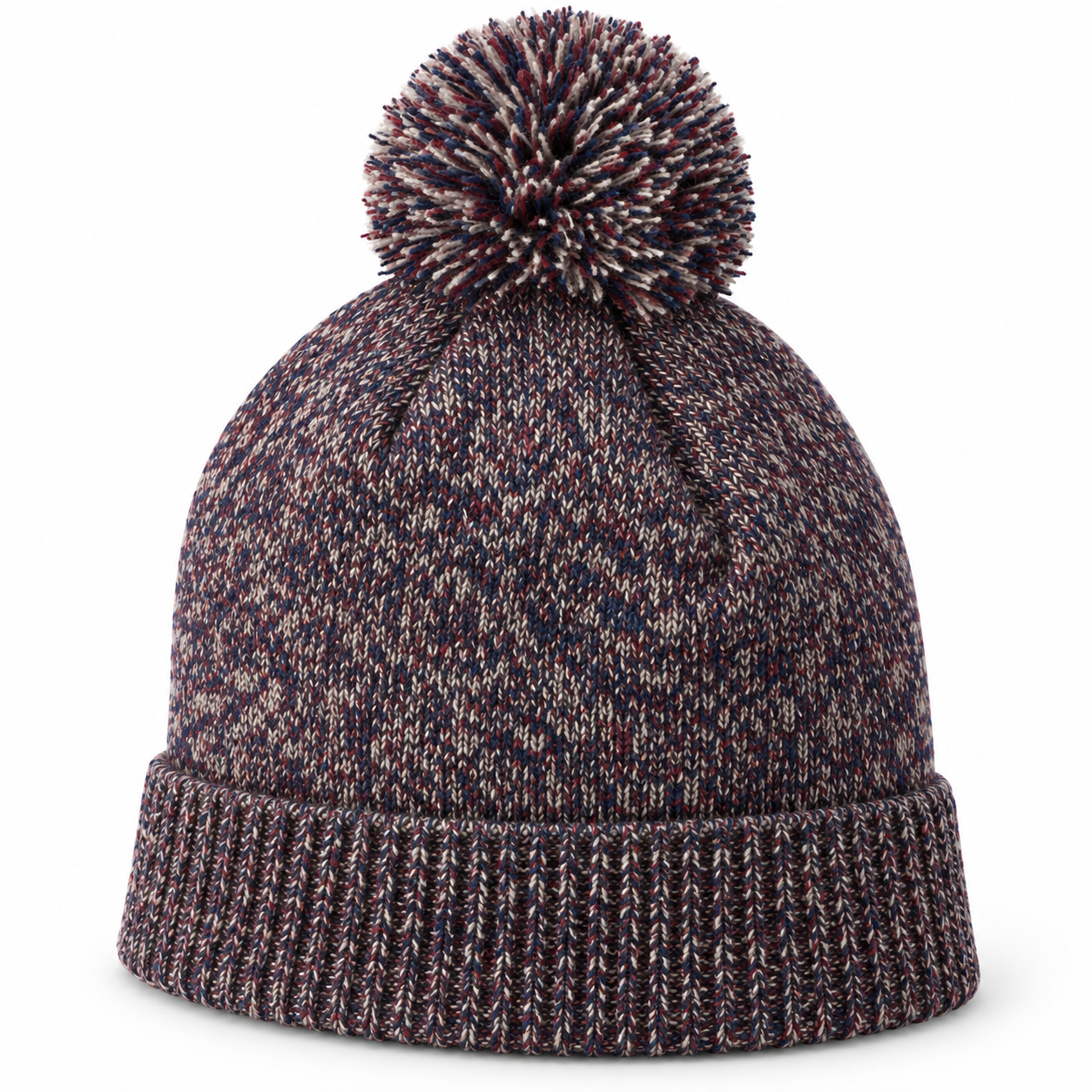 Pom-Pom Knit Beanie
