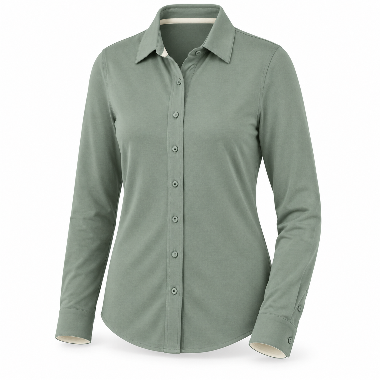 Women's Long-Sleeve Knit Shirt