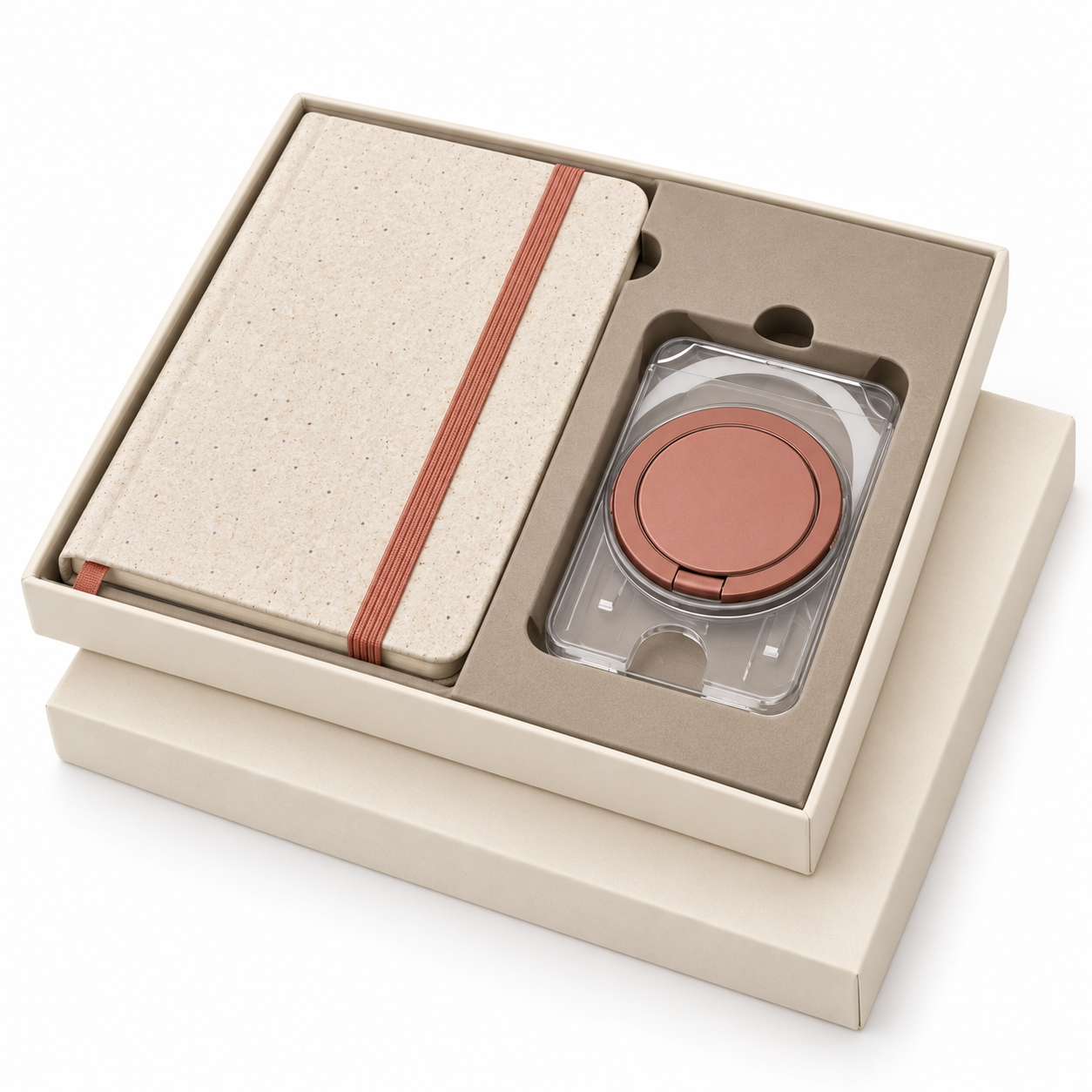 Kern A6 Notebook and Magnetic Card Wallet Gift Set