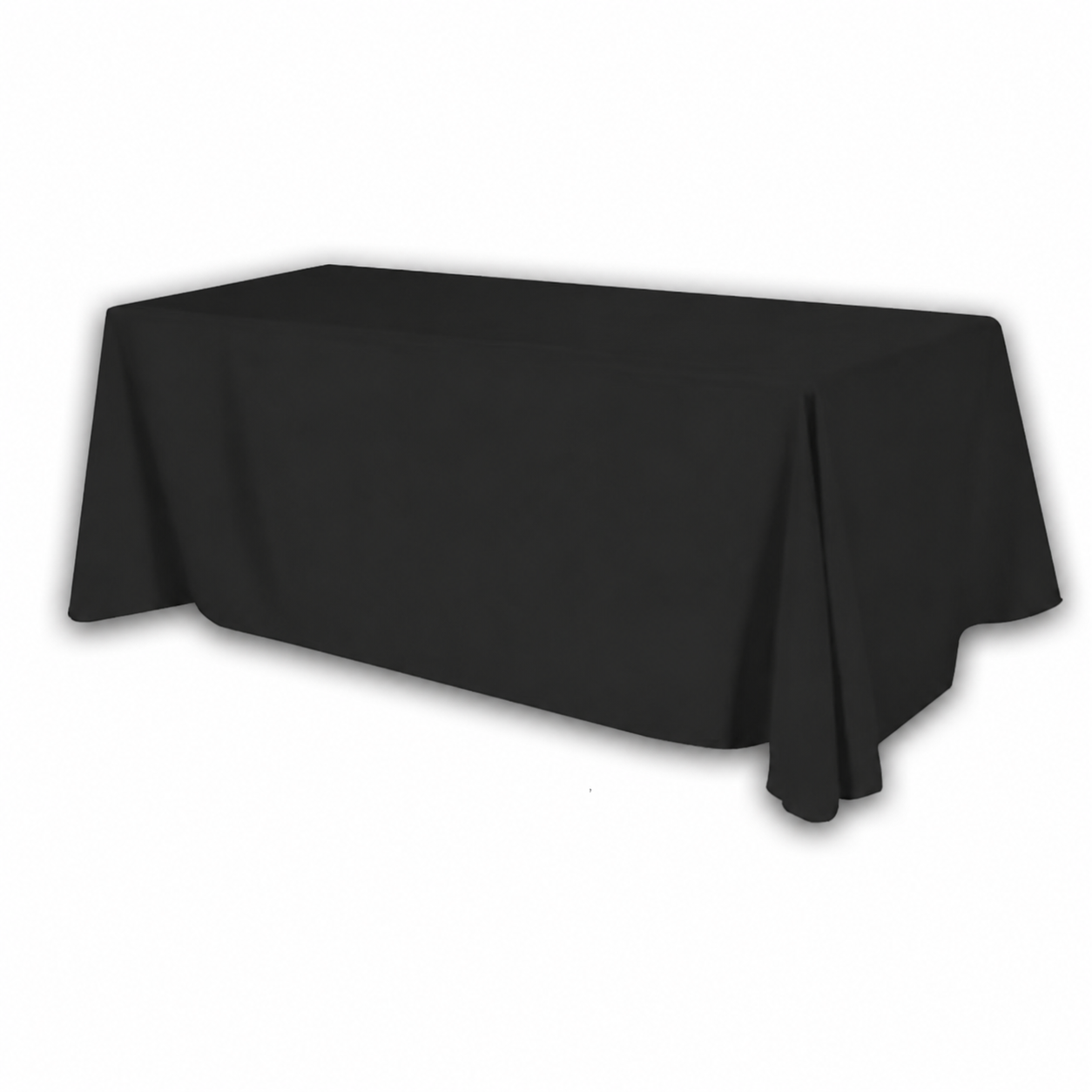 6 ft Four-Sided Draped Table Cover