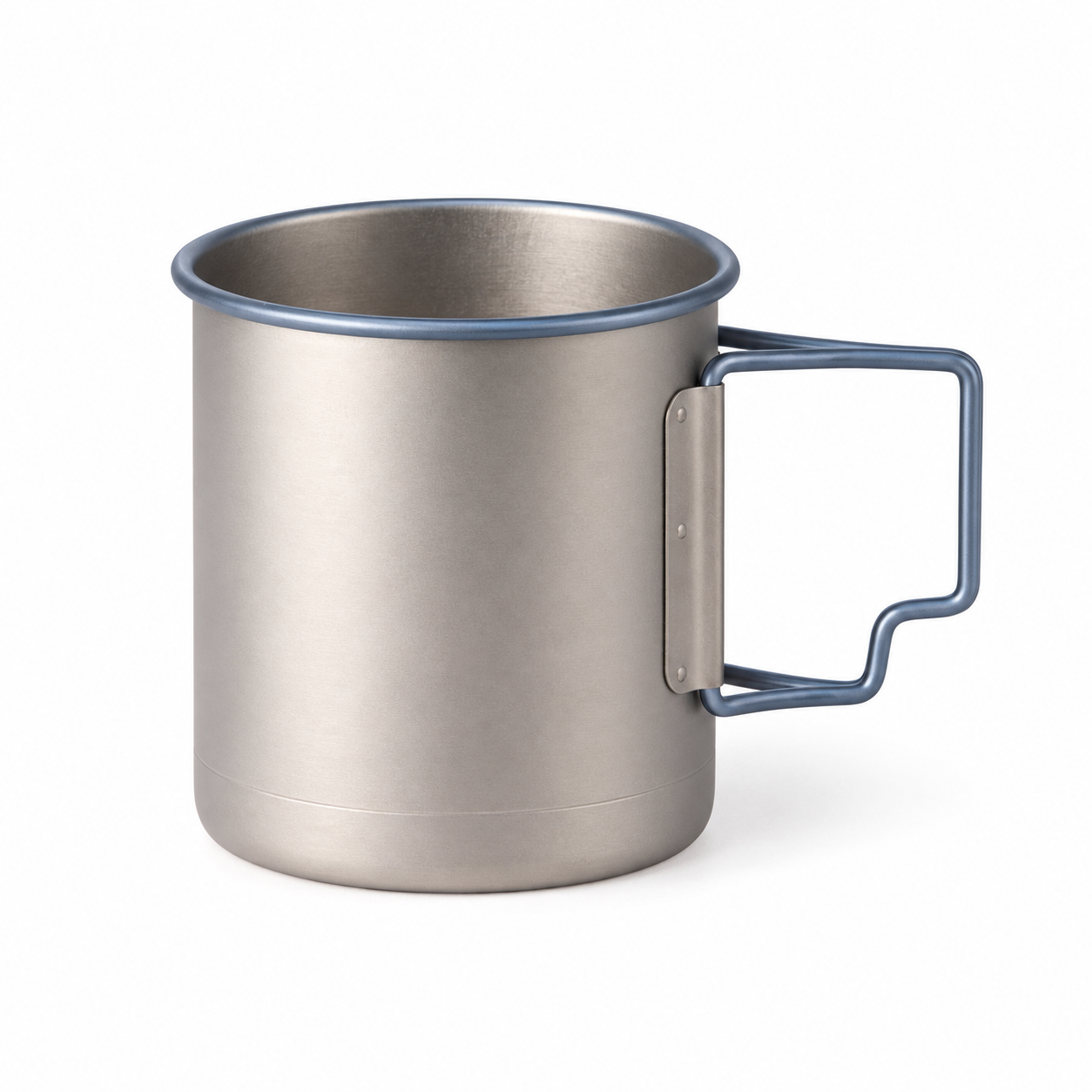 450 ml Titanium Cup with Folding Handles