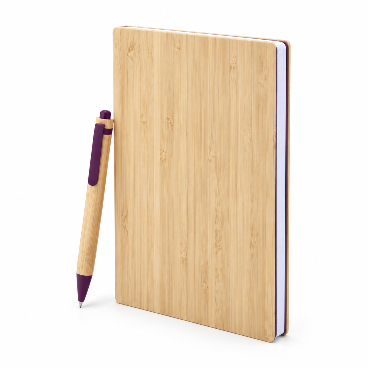 A5 Bamboo Notebook & Pen Set