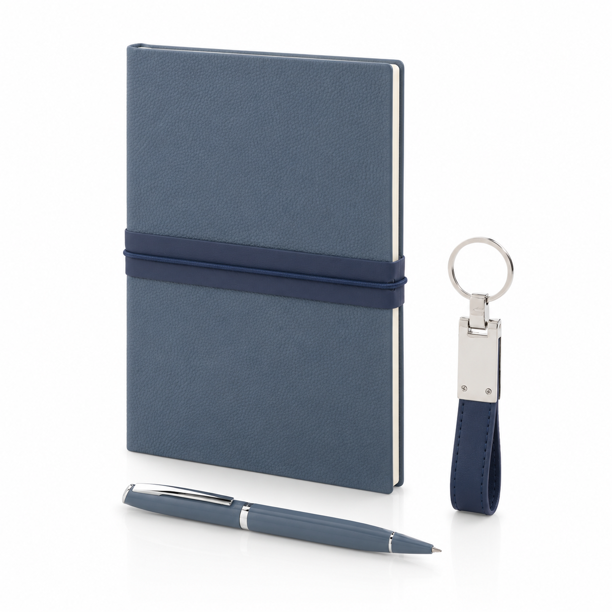 Notebook, Pen and Keyring Gift Set
