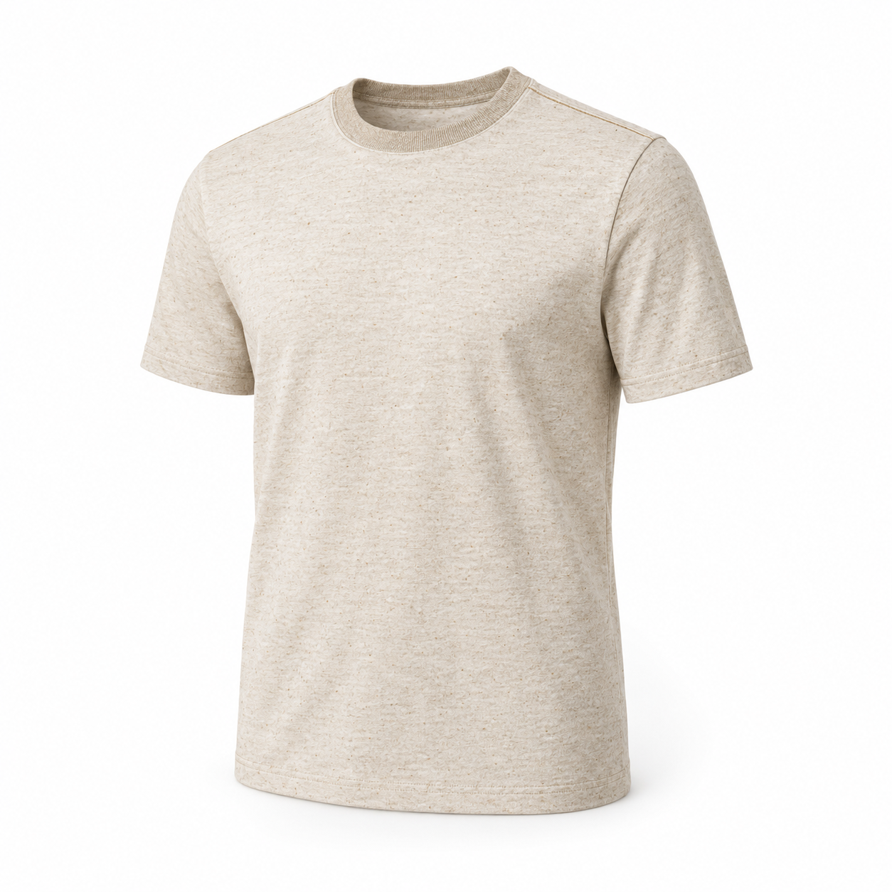 Undyed Recycled and Organic Cotton T-shirt