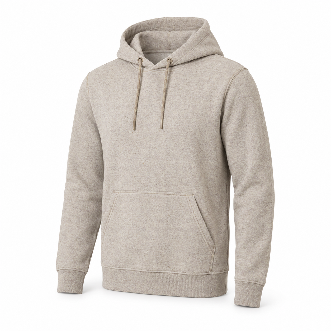 Undyed Recycled and Organic Cotton Hoodie