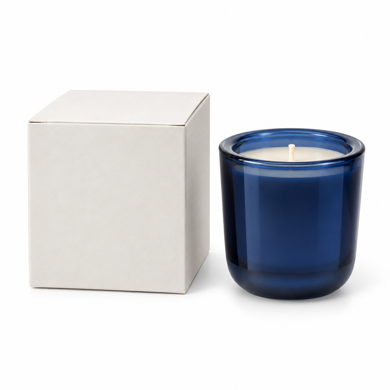 Small Scented Glass Candle